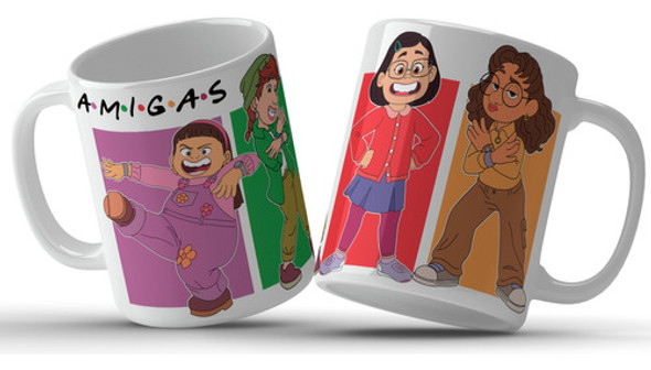 Plantillas Sublimar Tazas Red Infantiles Día Del Amigo #t247 0