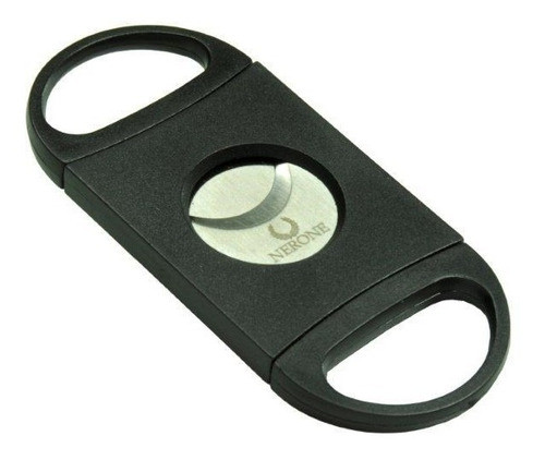 Cortador De Charuto Nerone Basic Lâmina Dupla Plástico Preto 0