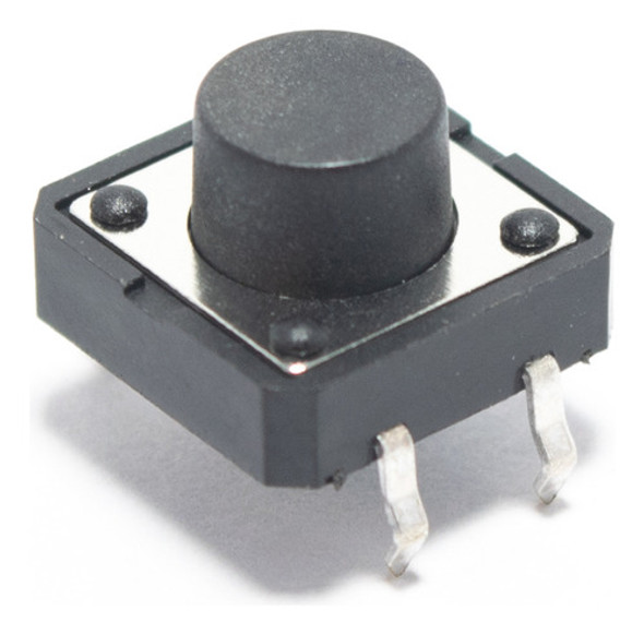 50x Tact Switch Pulsador 7.5 Mm Base 12x12mm Electronica 0