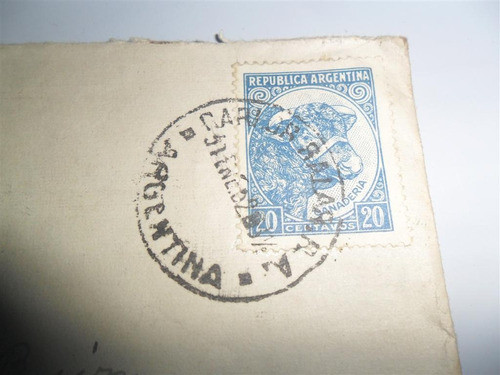 Antigua Papeleria Sobre Sello Sellos Estampilla 1952 Correo 0