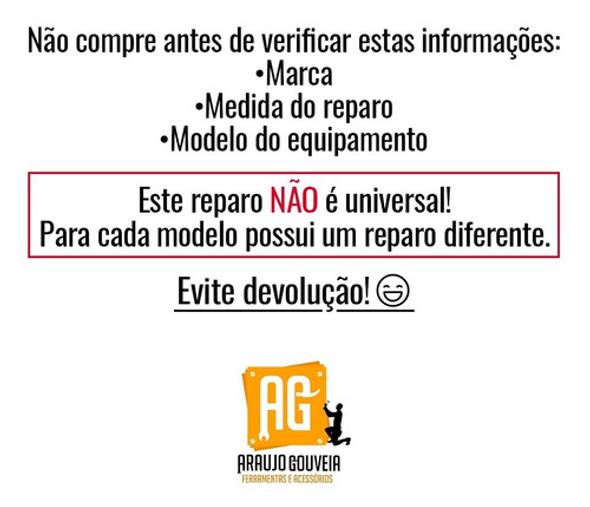 Kit Reparo Lavadora Chiaperini Lj 3000 / Lj 3100 Original 1