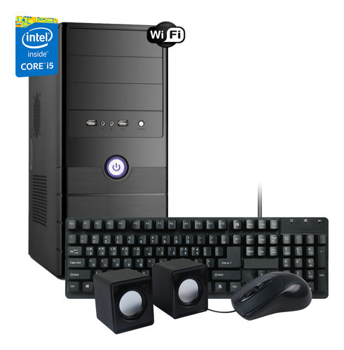 Pc Computadora Nueva Core I5 8gb 240ssd + Monitor Led 19'' 1