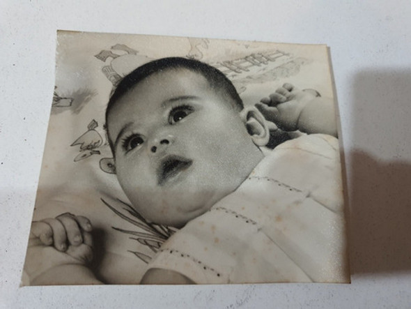 Antigua Fotografia De Bebe' Sellada -annemarie Henrich-01 0