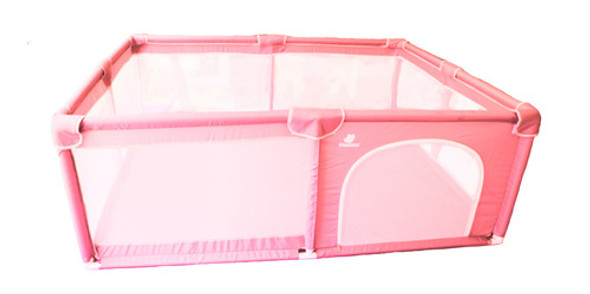 Cercado Portátil Infantil Baby Playpen 150x180 Rosa Mastela 1