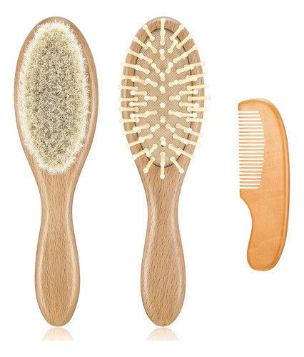 Escova De Cabelo Massagem Infantil Soft Brush Comb Hairbrush 0