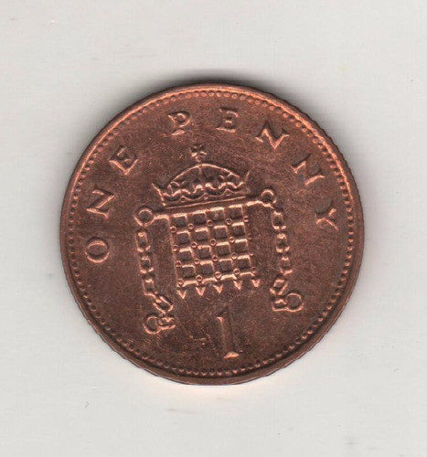 Gran Bretaña Moneda De 1 Penny Año 2000 - Excel+ 1