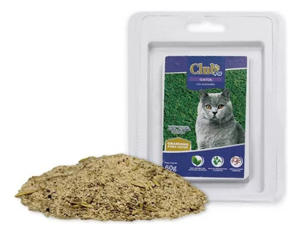 Grama Graminha Gato Club Pet 60g 0