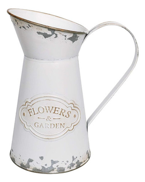 ~? Apsoonsell Rústico Shabby Chic Jarrón Pequeño Jarrón De M 0