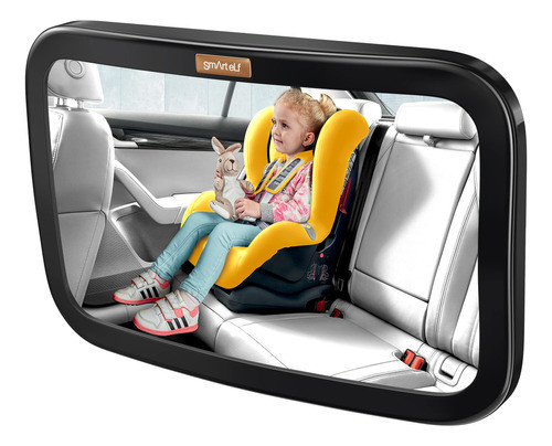 Espejo De Auto Para Vigilar Bebe Con Vista Amplia Smart Elf 0