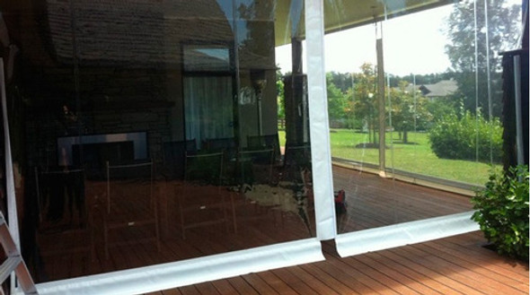 Pvc Para Cerramientos Transp. Nylon 1.4 Mts Ancho - 0.30 1 Pvc Para Cerramientos Transp. Nylon 1.4 Mts Ancho - 0.30 1