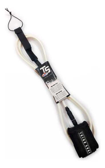 Leash 10 Pés 8mm Longboard Sup Cordinha Strep Duplo Girador 0