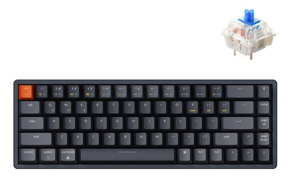 Teclado Mecánico Inalámbrico Keychron K6, Diseño Compacto Al 0