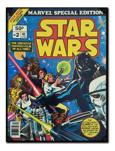 Pack De 3 Posters 30 X 40 Cm - Papel Ilustración / Star Wars 0