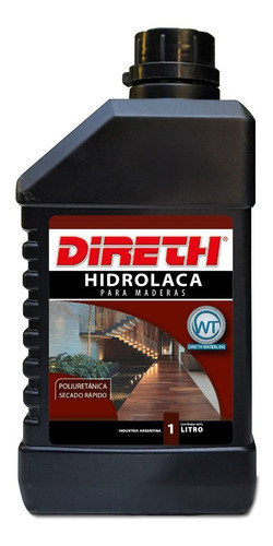 Hidrolaca Poliuretanica Para Maderas Direth X5 Litros 0