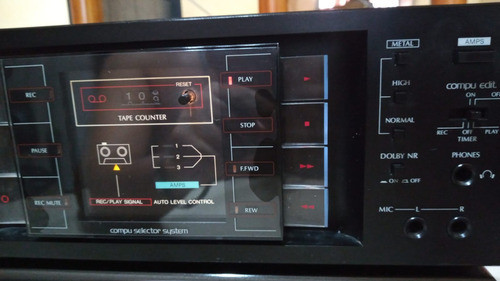 Casetera Sansui D 77 F Impecable 220v Japan 1