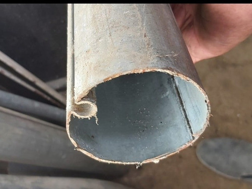 Eje De Cortina Metálicas Para Motor Diámetro 8cm Largo 230cm 0