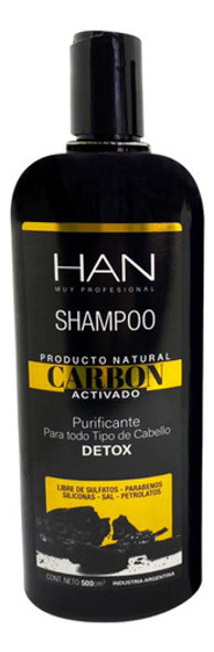 Combo X2 Shampoo Carbon Detox - Oliva - Han 1 Combo X2 Shampoo Carbon Detox - Oliva - Han 1