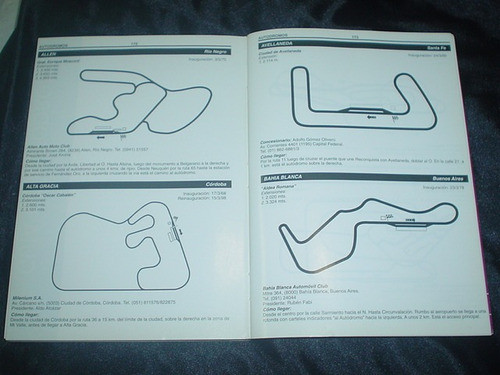 Traverso Bessone Guia Oficial Tc 2000 1998 Pista Ford Allen 0