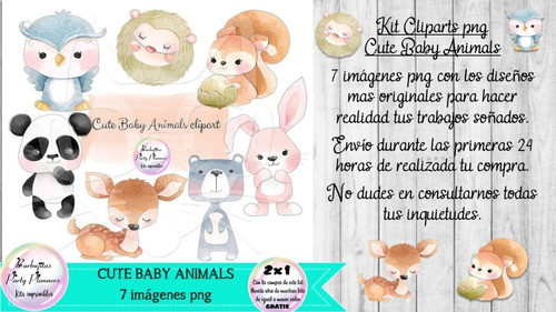 Cliparts Imagenes Png Baby Animals Animales Bebe 1