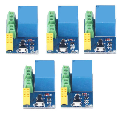 Módulo De Relé De Soquete Inteligente Wifi, 5 Unidades De Te 0