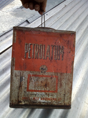 1/2- Lata Petrolatum De Shell Mex Arg. Ltd. - Pesa 2 K 600 G 0