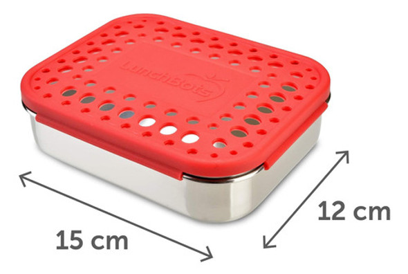Contenedor De Alimentos En Acero Inoxidable Lunchbots 1