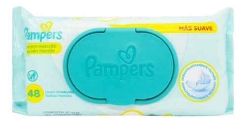 Combo Toallitas Pampers Recien Nacido X48 0