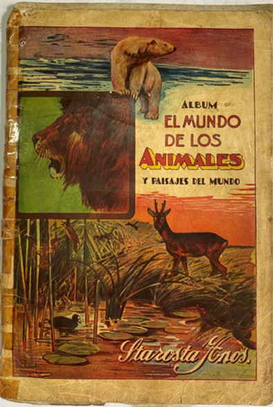 El Mundo De Los Animales, Álbum De Figuritas, Completo, Ca1 0