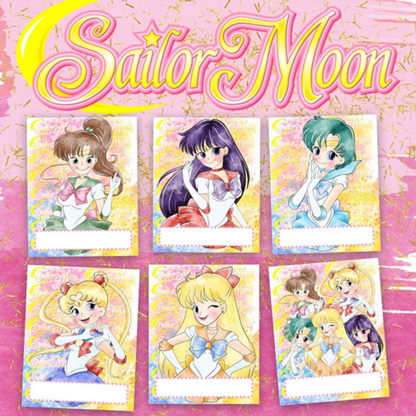 Kit Imprimible De 6 Carátula Separadores Sailor Moon 0