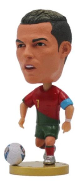 Muñeco Soccerwe Cabezón De Fútbol Cristiano Ronaldo Cr7 0