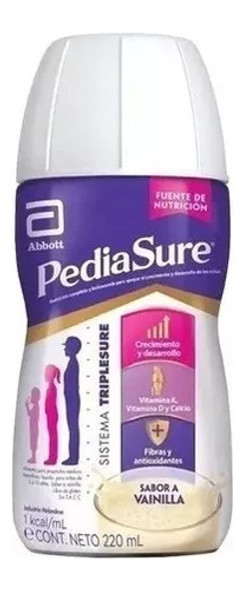 Pediasure Botella Sabor Vainilla X 24 Unidades 0