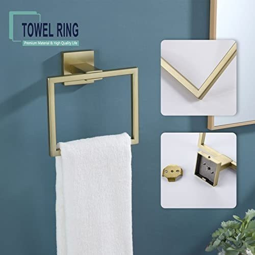 Juego De Accesorios De Baño Kokosiri De 4 Piezas 1
