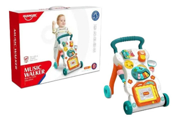 Andador Caminador Didactico Para Bebes Con Luces Y Musica 1
