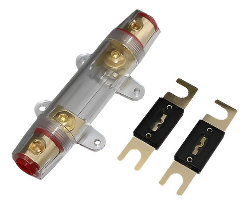 Aps Nc Anl Fusible Soporte En Línea 0 4 8 Ga 80a Plateado Or 0