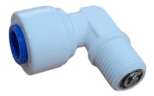 Conector L 1/4 Manguera 1/8 Rosca Con Válvula De Retención 0