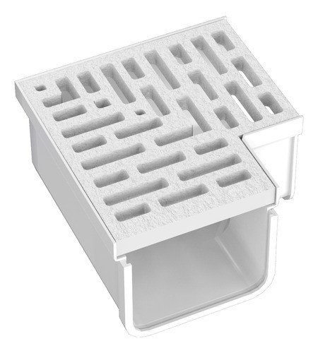 Canaleta Esquinero Rejilla Guardaganado Waterplast Plástico 1