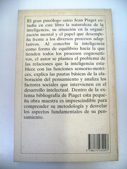 La Psicologia De La Inteligencia Jean Piaget Critica Boedo 1