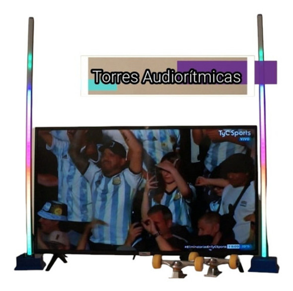 Torres Luces Audiorítmicas V1 De 1m - Otro Pl4n A 0