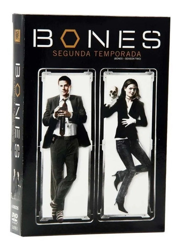 Bones 2ª Temporada - Box Com 6 Dvds - Emily Deschanel - Novo 0