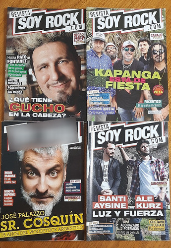 Revista Soy Rock - 8 Numeros Las Pelotas / Iorio 1