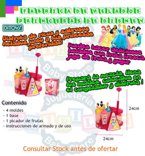 Fabrica Princesas De Helados Icy Pop Ditoys En Tribilinbb 1