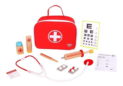 Juego Infantil Tooky Toy Valija De Doctor Niños 1