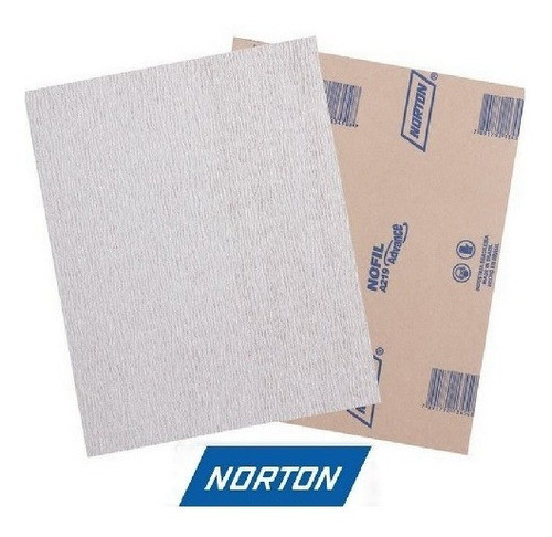 Kit 50 Lijas Antiempaste Norton - Carborundum Grano 80 1