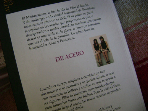 De Acero.. Silvia Avallone. Estado Excelente!! 1