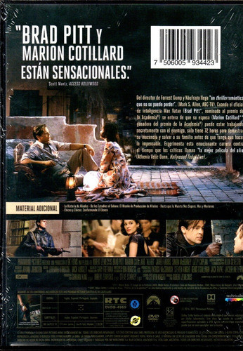 Aliados - Dvd Nuevo Original Cerrado - Mcbmi 1