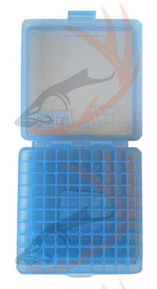 Caja Porta Municion Mtm 22lr P100-22 Blue 100 Tiros 1