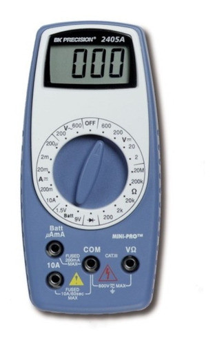Multímetro Digital Bk Precision 2405a 2000 Cuentas Mini-pro 0