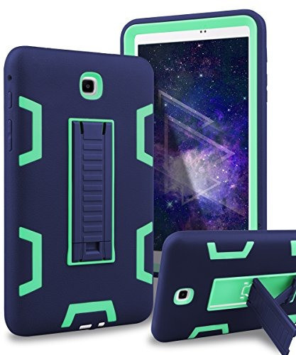Carcasa P / Samsung Galaxy Tab A 8.0 Azul Marino Y Verde 0
