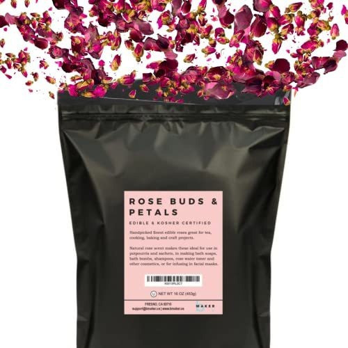 Pétalos Rosa Secos Capullos Comestible 0.45 Kg Decoració 0
