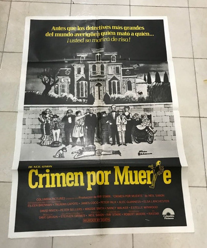 Antiguo Afiche De Cine Original -truman Capote-envio 0